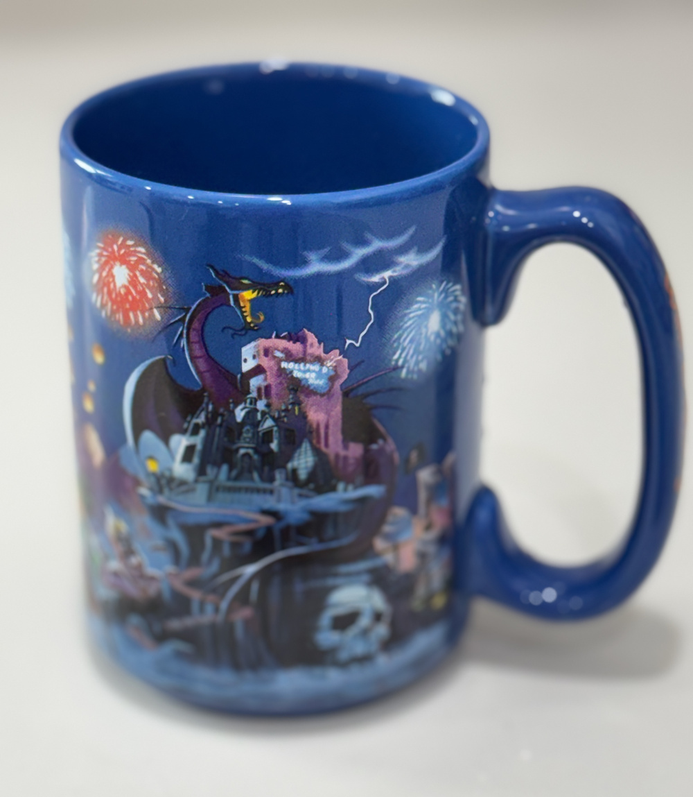 Authentic Disney Parks WDW Orlando 4 Parks Nighttime Spectaculars Coffee Mug Cup